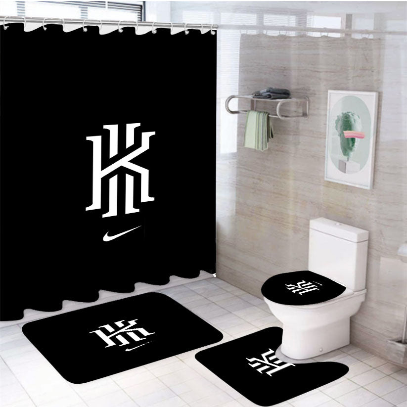 Kyrie Irving Nike 03 4Pcs Bathroom Set Shower Curtain