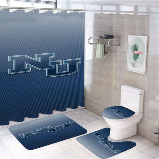 Northwood Timberwolves Icon 4Pcs Bathroom Set Shower Curtain