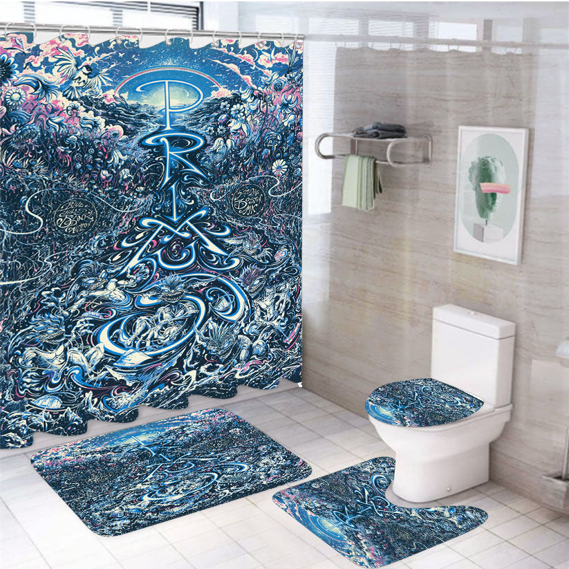 Primus Boston Miles Tsang 4Pcs Bathroom Set Shower Curtain