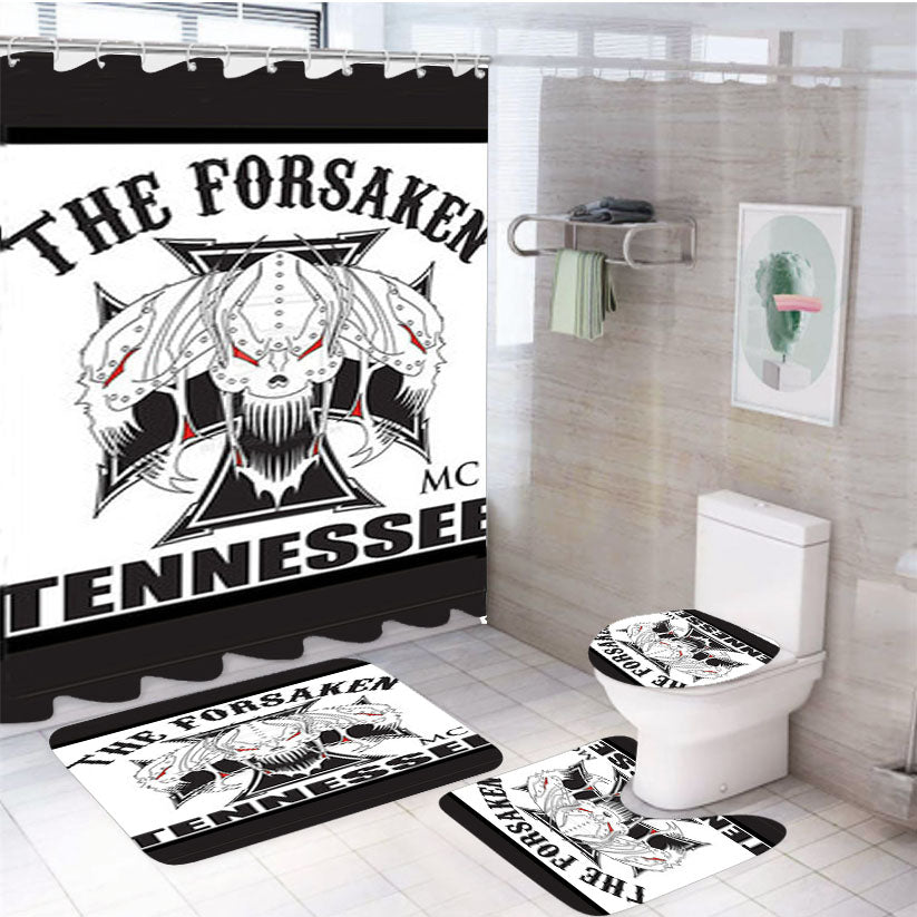 The Forsaken Tennessee 4Pcs Bathroom Set Shower Curtain