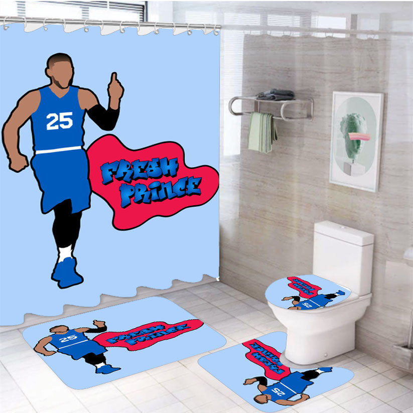 The Fresh Prince Of South Philly 4Pcs Bathroom Set Shower Curtain