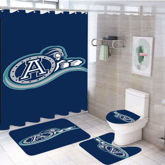Toronto Argonauts Icon 4Pcs Bathroom Set Shower Curtain