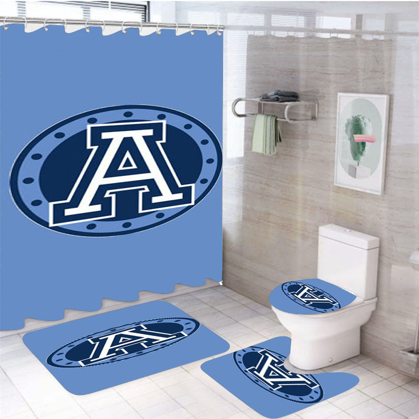 Toronto Argonauts Logo 4Pcs Bathroom Set Shower Curtain