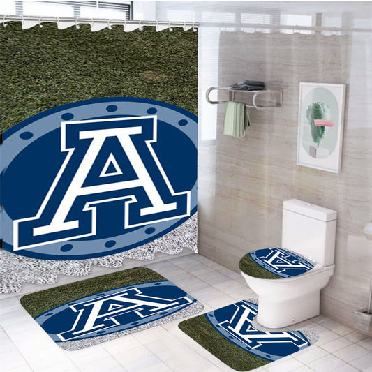 Toronto Argonauts Logo In Field 4Pcs Bathroom Set Shower Curtain