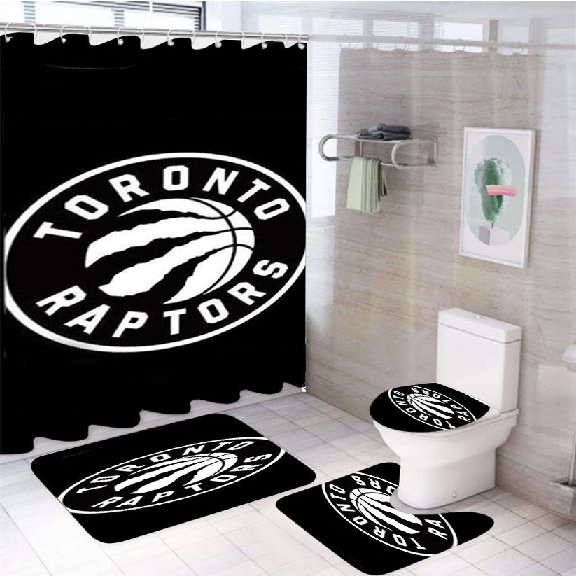 Toronto Logo New 4Pcs Bathroom Set Shower Curtain