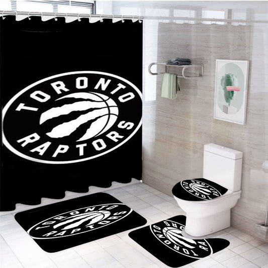 Toronto Logo New 4Pcs Bathroom Set Shower Curtain