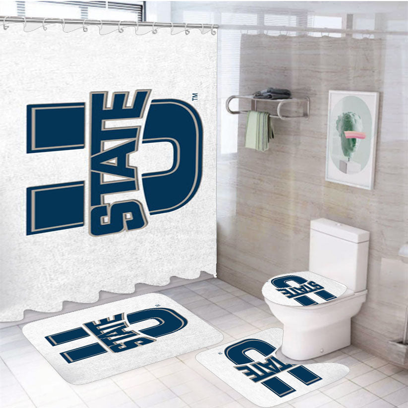 Utah State 4Pcs Bathroom Set Shower Curtain