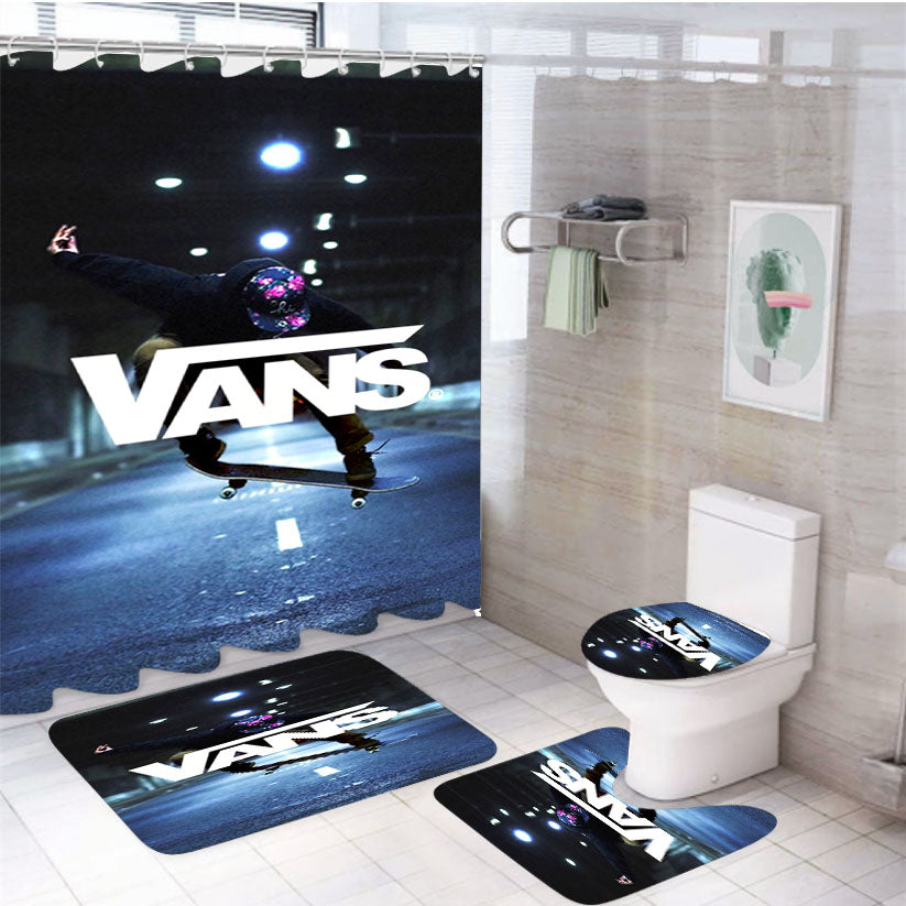 Vans Arrived Today Street 4Pcs Bathroom Set Shower Curtain