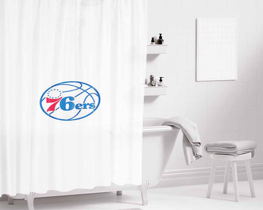 76Ers Bathroom Shower Curtain Fabric Waterproof | 66 X 72 Inch