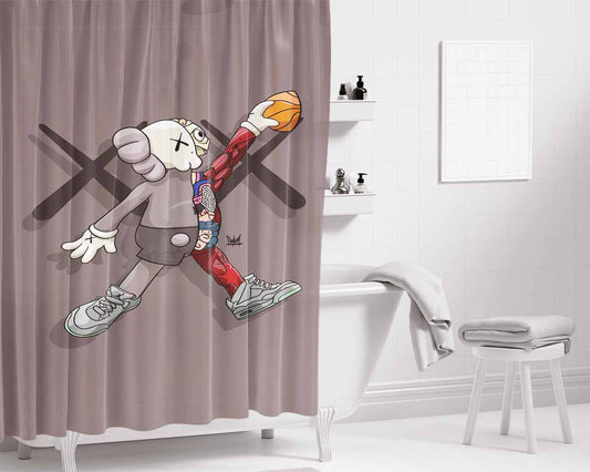 763Er Cover Design Bathroom Shower Curtain Fabric Waterproof | 66 X 72 Inch