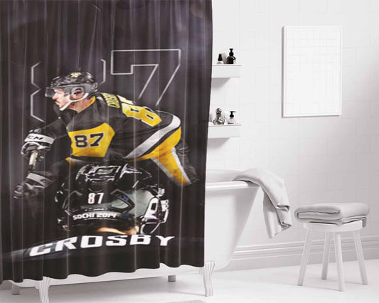 2016 Nba Playoffs Logo Bathroom Shower Curtain Fabric Waterproof | 66 X 72 Inch