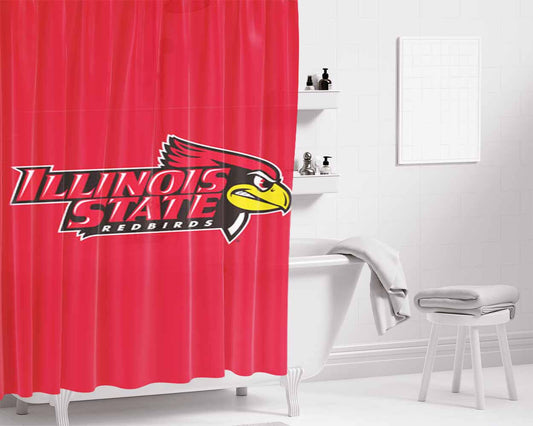 Illinois State Bathroom Shower Curtain Fabric Waterproof | 66 X 72 Inch