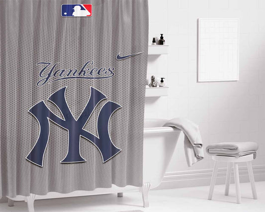 New York Ya Bathroom Shower Curtain Fabric Waterproof | 66 X 72 Inch