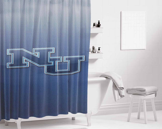 Northwood Timberwolves Icon Bathroom Shower Curtain Fabric Waterproof | 66 X 72 Inch