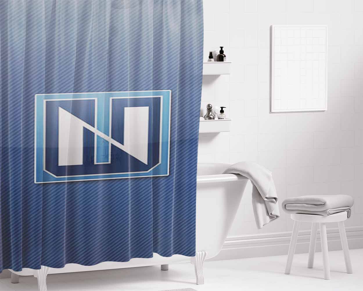 Northwood Timberwolves Bathroom Shower Curtain Fabric Waterproof | 66 X 72 Inch