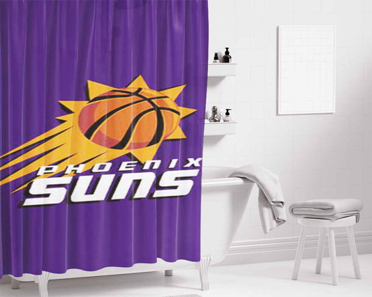 Phoenix Sun Bathroom Shower Curtain Fabric Waterproof | 66 X 72 Inch