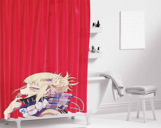 Toga Himiko Academia Bathroom Shower Curtain Fabric Waterproof | 66 X 72 Inch