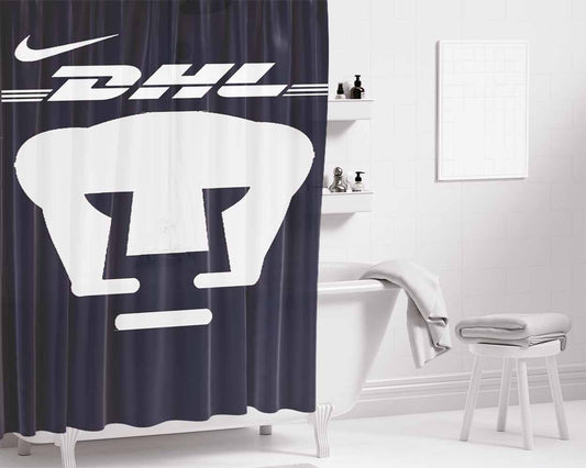 Unam Dhl Bathroom Shower Curtain Fabric Waterproof | 66 X 72 Inch