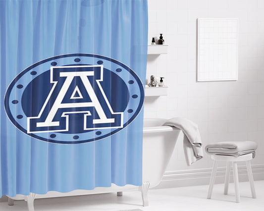 Personalized Toronto Argonauts Logo Shower Curtain Farmhouse Bathroom Decor