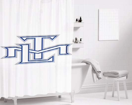 Personalized Toronto Maple Leafs Symbol Shower Curtain Farmhouse Bathroom Decor