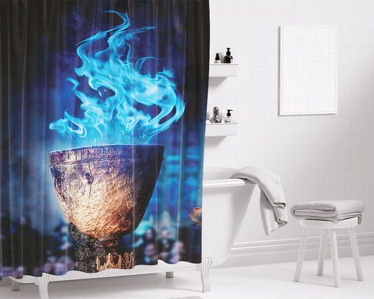 The Goblet Of Bathroom Shower Curtain Fabric Waterproof | 66 X 72 Inch