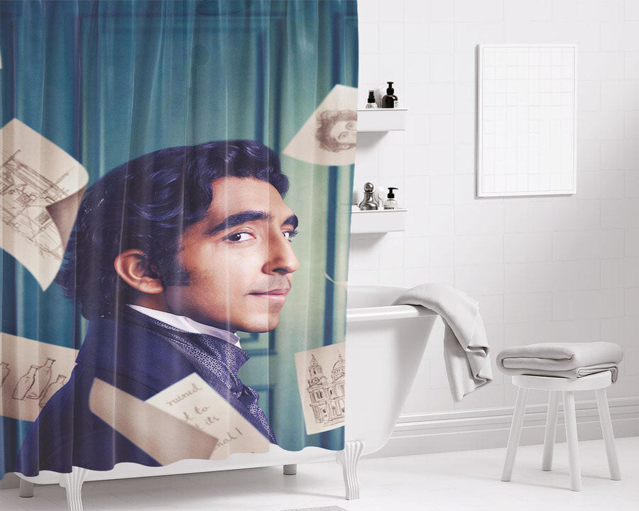 The Personal History Of David Copperfield Bathroom Shower Curtain Fabric Waterproof | 66 X 72 Inch