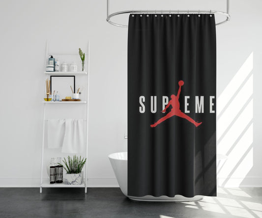 Supreme Jordan Shower Curtain Farmhouse Bathroom Decor
