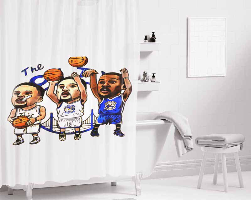 Coach Mike Krzyzewski Bathroom Shower Curtain Fabric Waterproof | 66 X 72 Inch