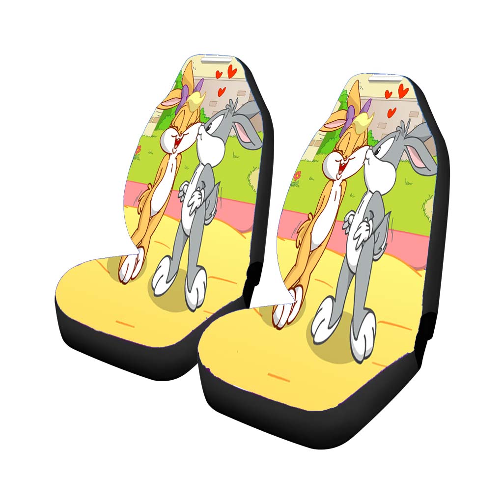Lola Bunny And Bugs Bunny Car Seat Covers