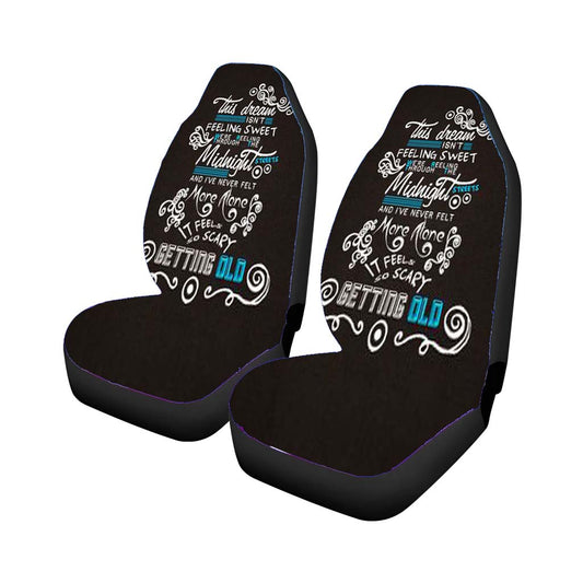 Lorde Lyrics Car Seat Covers Universal Fit