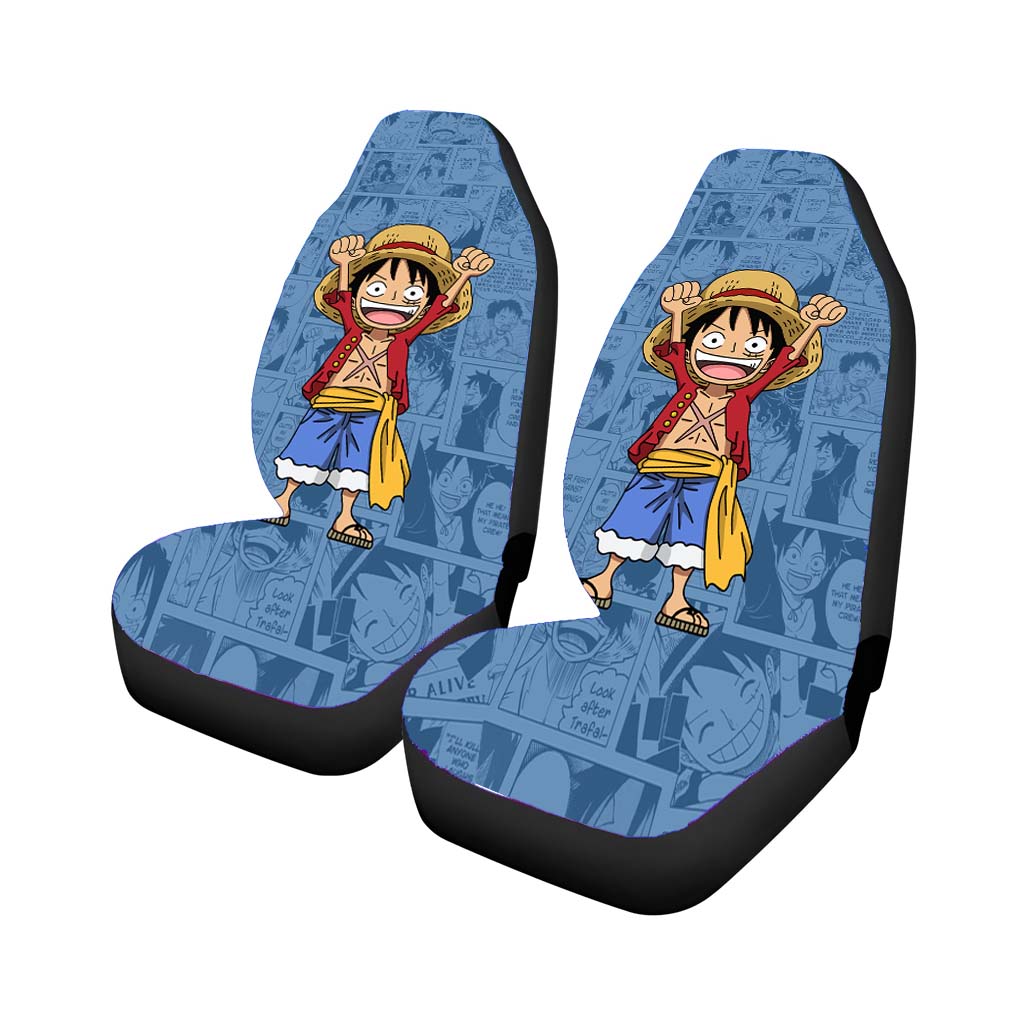Luffy One Piece Comic Car Seat Covers