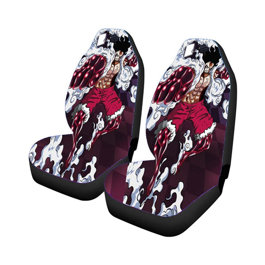 Luffy Snake Man One Piece Car Seat Covers Universal Fit