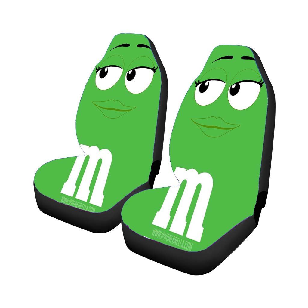 M&M'S Green Car Seat Covers
