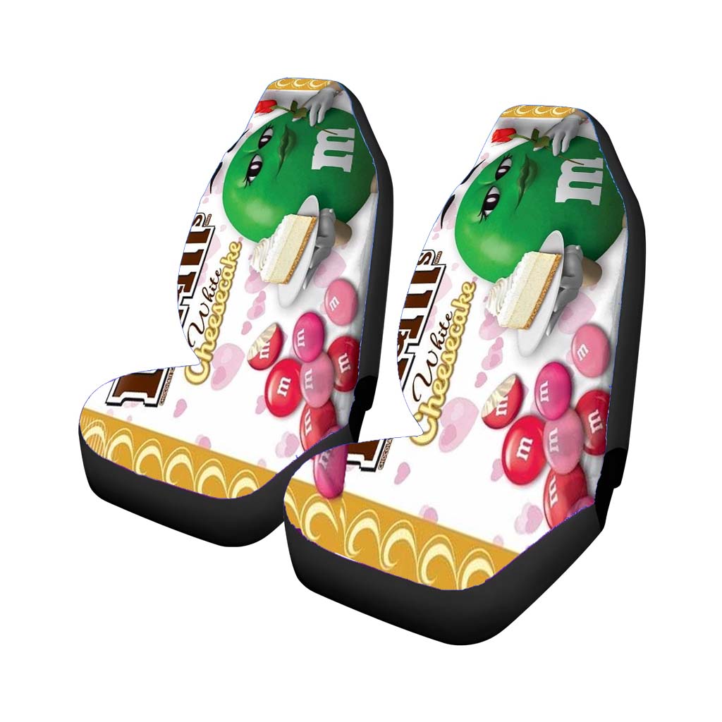 M&M White Cheesecake Car Seat Covers