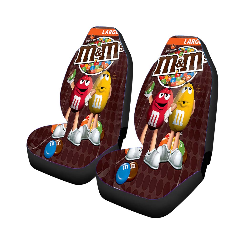 M&Ms Chocolat Large 00G Car Seat Covers