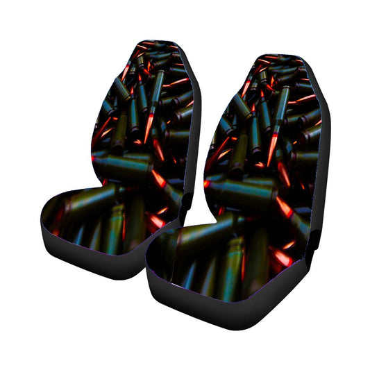 Machine Gun Bullets Car Seat Covers Universal Fit