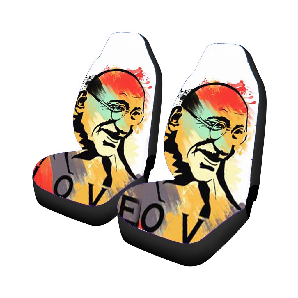 Mahatma Gandhi Car Seat Covers
