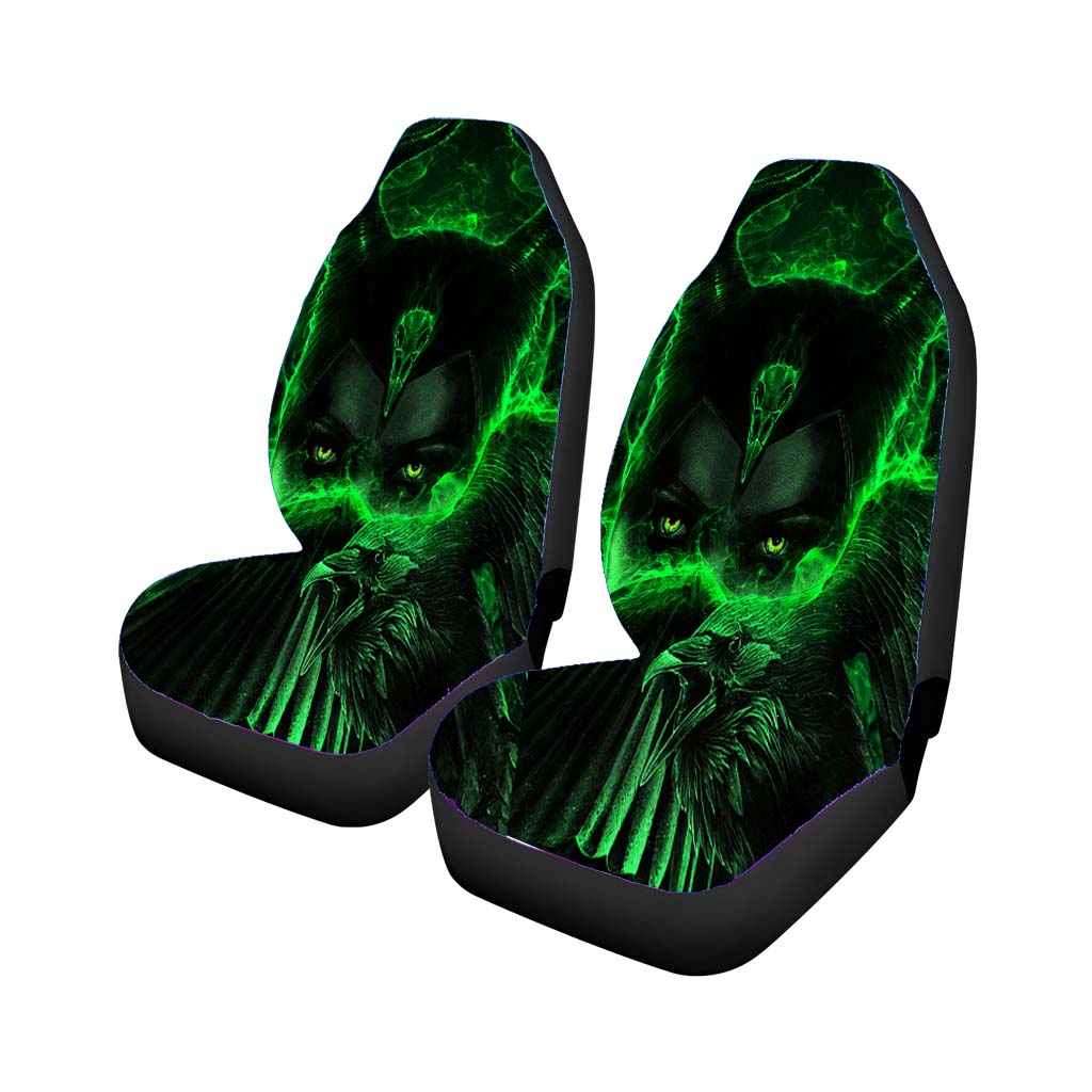 Maleficent 019 Green Car Seat Covers