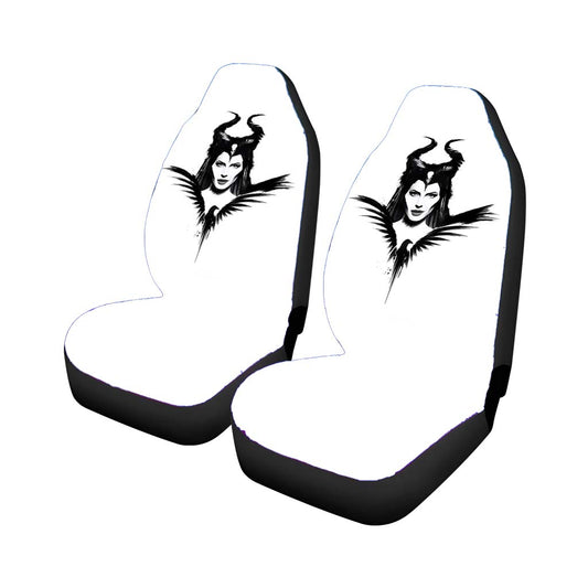 Maleficent White Poster Car Seat Covers Universal Fit