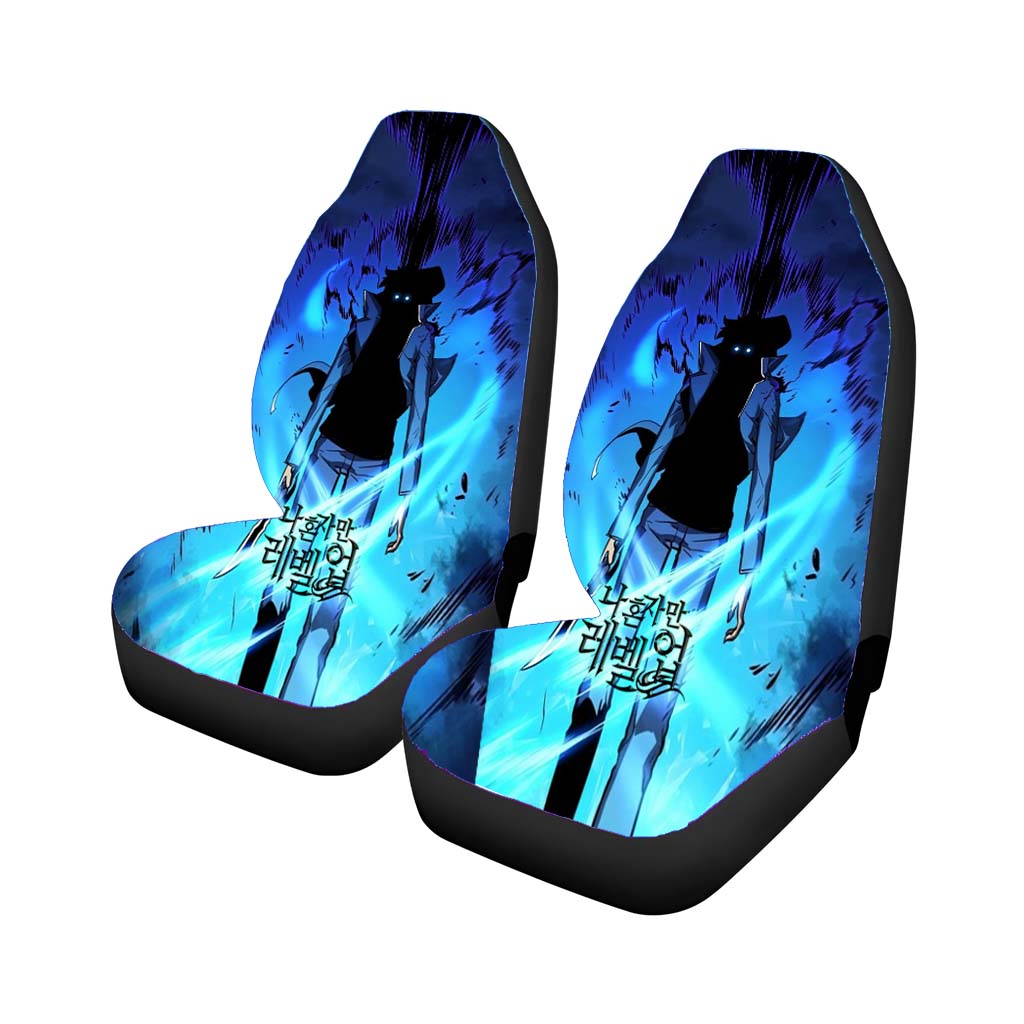 Manhwa Solo Leveling Sung Jin Woo Power Car Seat Covers