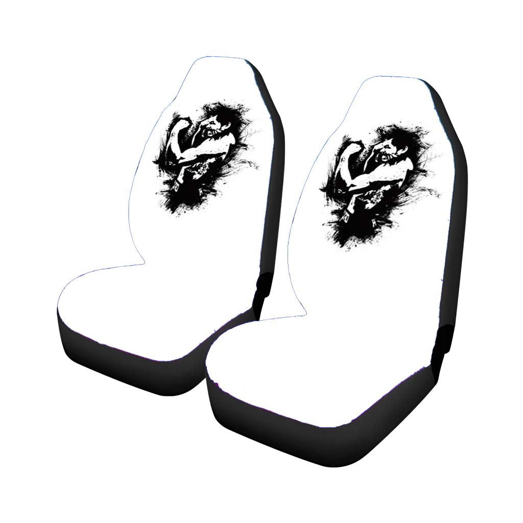 Manny Pacquiao Art Black Car Seat Covers