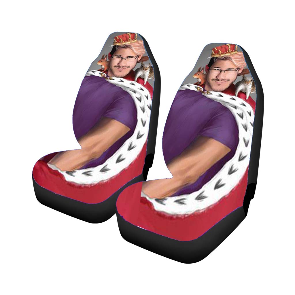 Markiplier 'King Of The Squirrels' Car Seat Covers