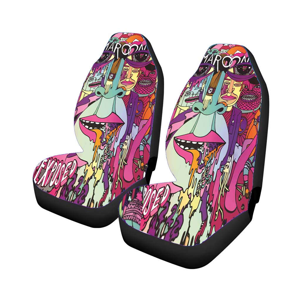 Maroon 5 Art Quote Car Seat Covers