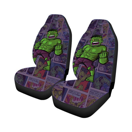 Marvel Studio Hulk Comic Car Seat Covers Universal Fit