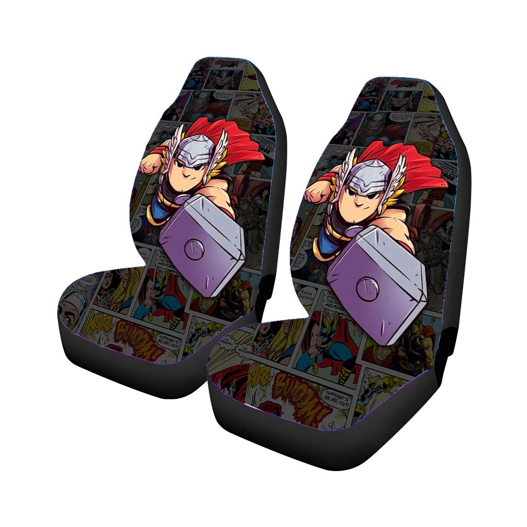 Marvel Studio Thor Comic Car Seat Covers