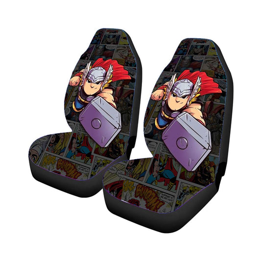 Marvel Studio Thor Comic Car Seat Covers Universal Fit
