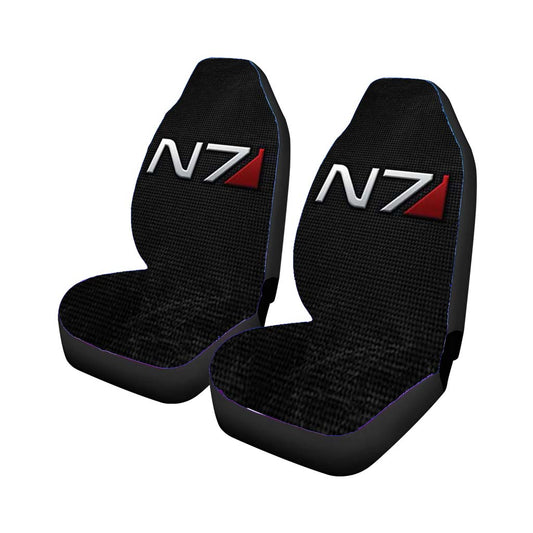 Mass Effect N7 Texture Car Seat Covers Universal Fit