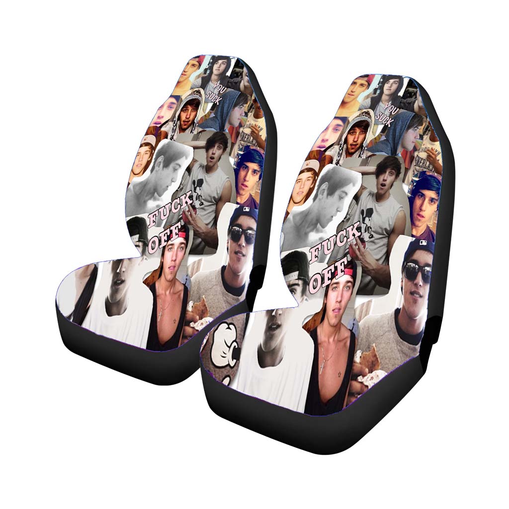 Matt Espinosa Collage Car Seat Covers