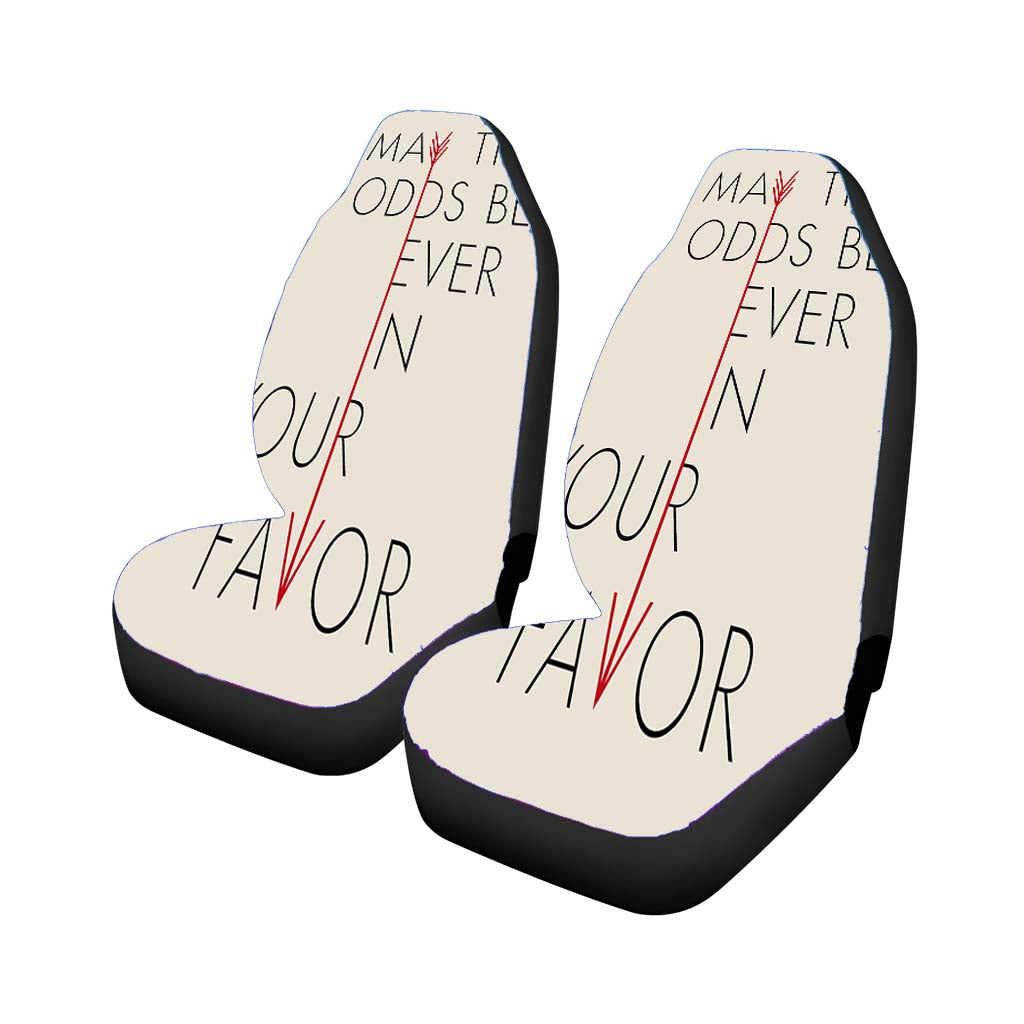 May The Odds Hunger Games Inspired Car Seat Covers