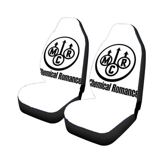 Mcr My Chemical Romance Red Stripe Car Seat Covers Universal Fit